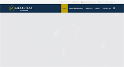 Desktop Screenshot of metaltest-inc.com
